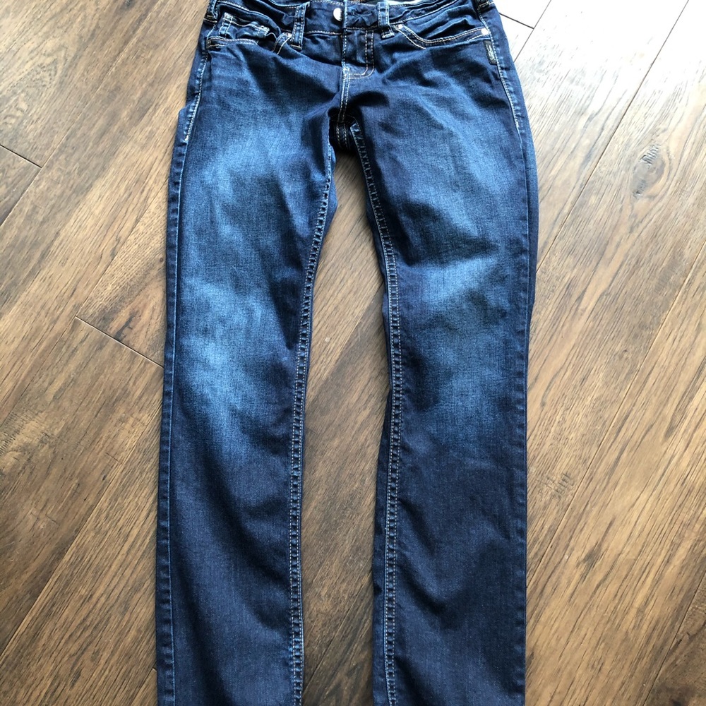 COPY - Silver Suki straight jeans